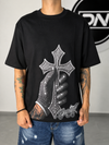 T-shirt Maxi Croce