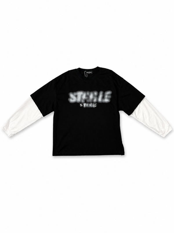 Longsleeve manica a contrasto