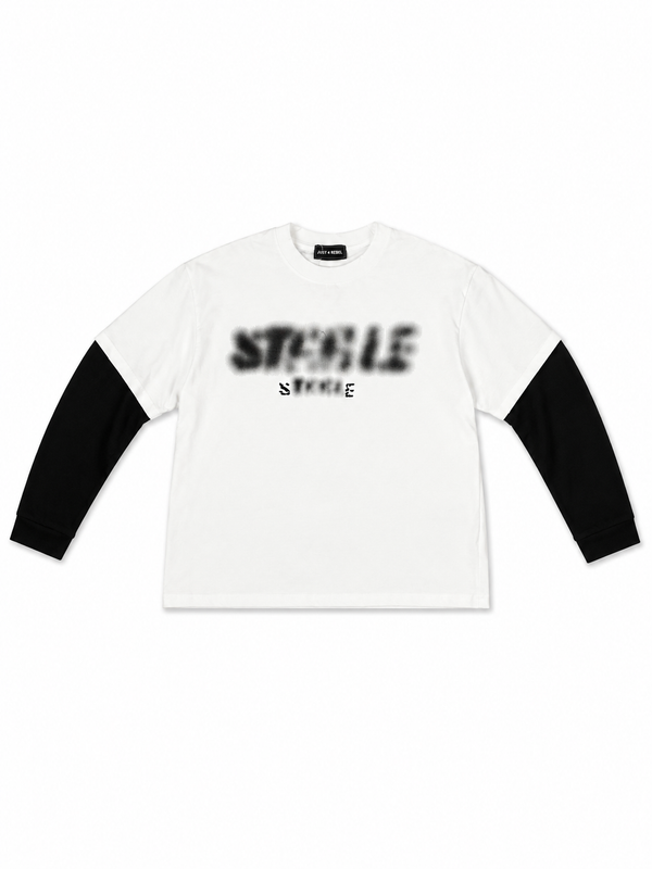 Longsleeve manica a contrasto