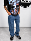 Baggy jeans blu denim