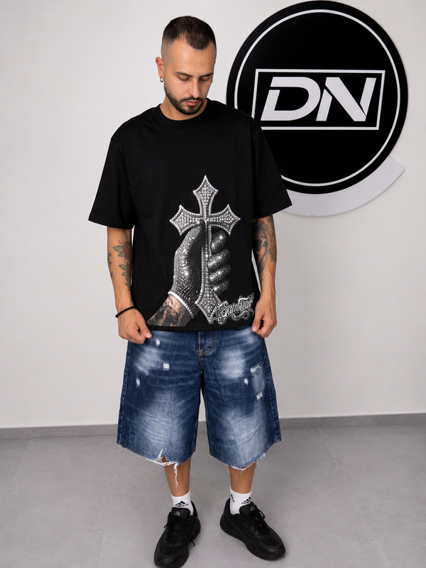 T-shirt Maxi Croce