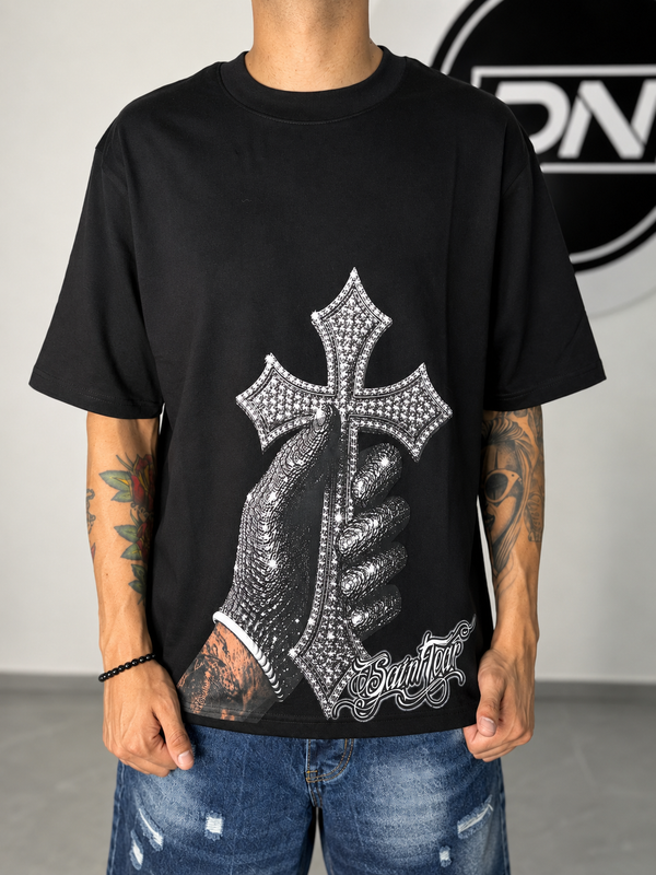 T-shirt Maxi Croce