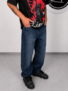Jeans Baggy blu scuro