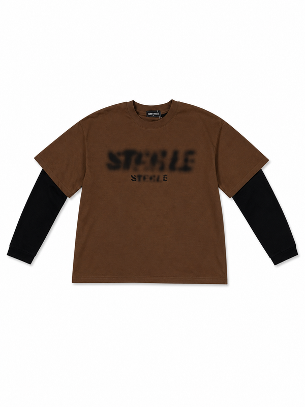 Longsleeve manica a contrasto
