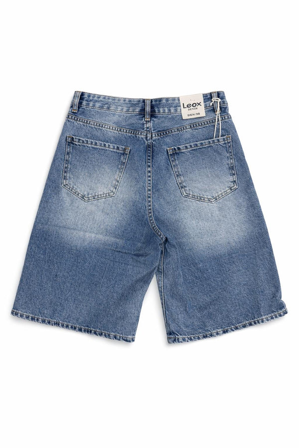 SHORTS DENIM CON ZIP
